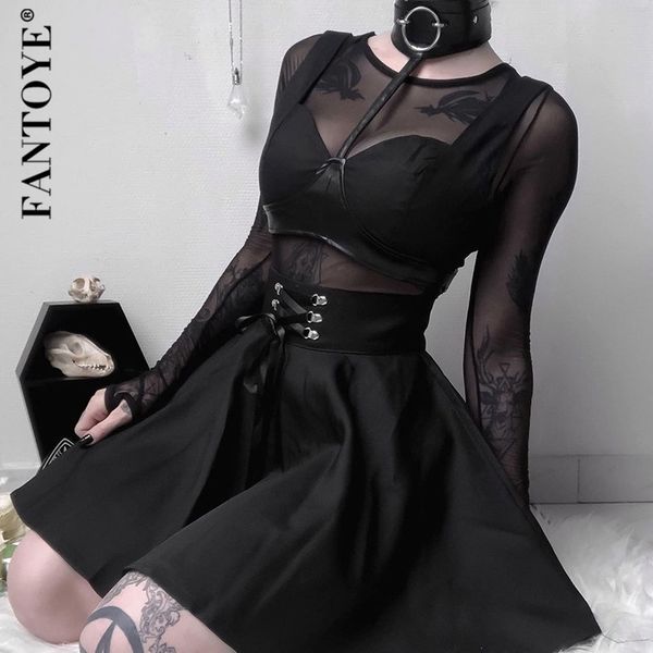 fantoye 2021 new halloween party dark gothic skirt women mini bandage high waist pleat skirt punk rock zipper black skirts
fantoye 2021 new halloween party dark gothic skirt women mini bandage high waist pleat skirt punk rock zipper black skirts