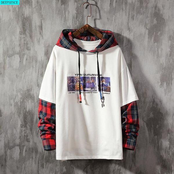 men's hoodies & sweatshirts big men hoodie sweatshirt trend loose stitching v-neck casual, Black
men's hoodies & sweatshirts big men hoodie sweatshirt trend loose stitching v-neck casual, Black