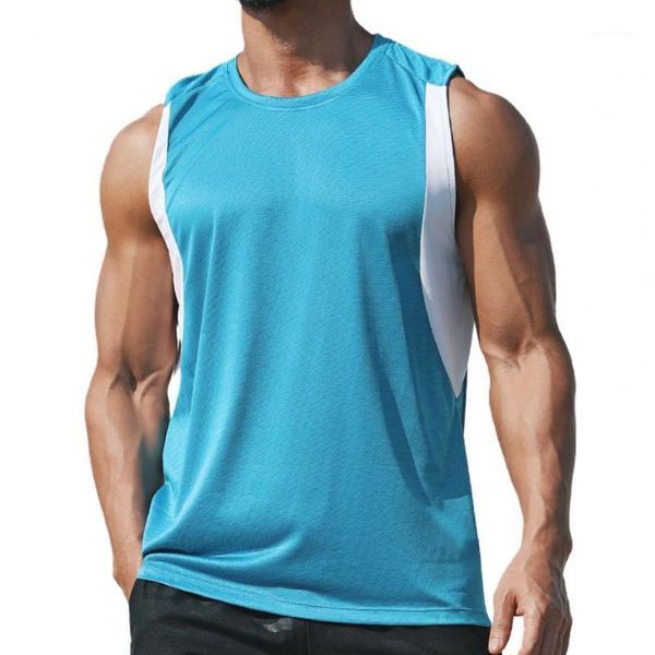 men' tank summer vest men fashion undershirt elastic sweat-absorbent polyester sports gym sleeveless running, White;black
men' tank summer vest men fashion undershirt elastic sweat-absorbent polyester sports gym sleeveless running, White;black