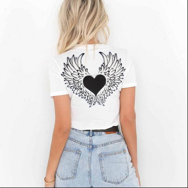 womens harajuku wings print women tshirts kawaii t shirt summer loose short sleeve plus size tee shirts, White
womens harajuku wings print women tshirts kawaii t shirt summer loose short sleeve plus size tee shirts, White