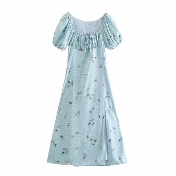elegant floral printed a-line high waist women midi dress elastic waist bow split short sleeve summer beach dresses for holiday 210521, Black;gray
elegant floral printed a-line high waist women midi dress elastic waist bow split short sleeve summer beach dresses for holiday 210521, Black;gray