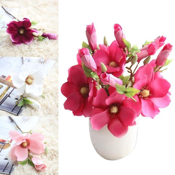 decorative flowers & wreaths wedding decoration silk magnolia orchids artificial for home
decorative flowers & wreaths wedding decoration silk magnolia orchids artificial for home