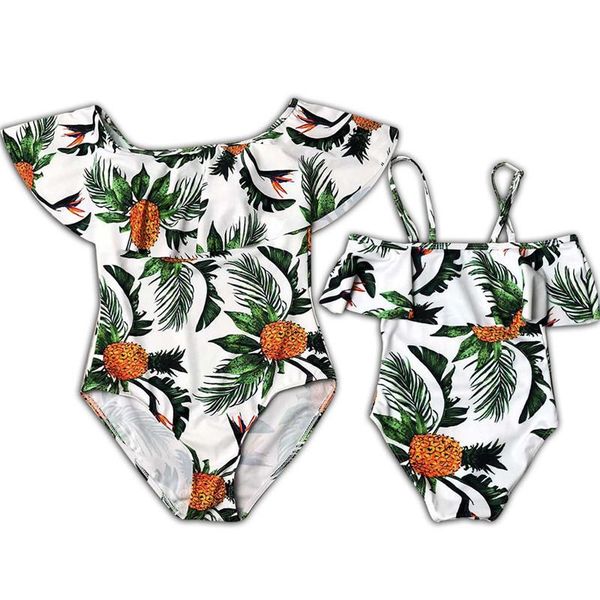 one-piece suits 2021 family swimsuit women kids girl pineapple printed monokini mother daughter matching swimwear
one-piece suits 2021 family swimsuit women kids girl pineapple printed monokini mother daughter matching swimwear