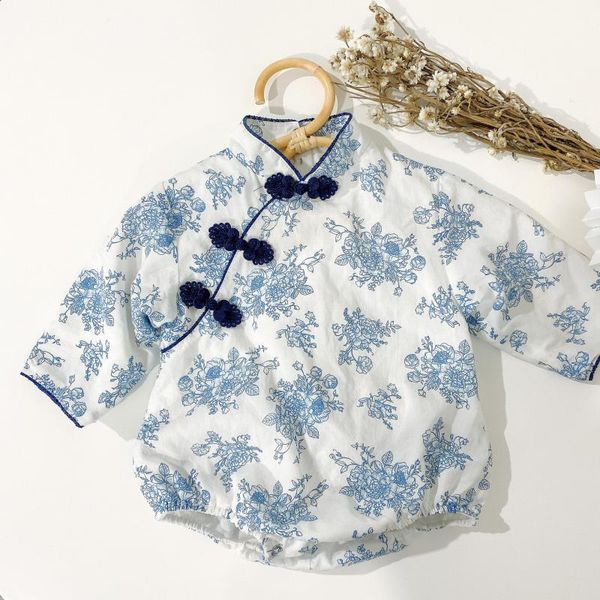 rompers chinese style kids girls floral fashion cheongsam baby girl button cute princess bodysuit casual jumpsuit clothes, Blue
rompers chinese style kids girls floral fashion cheongsam baby girl button cute princess bodysuit casual jumpsuit clothes, Blue
