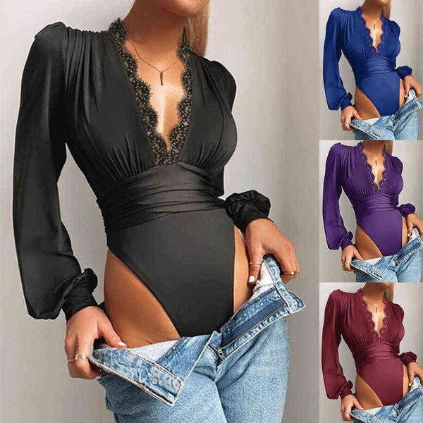 underwear v-neck t-shirt color lace temperament commuter base long sleeve slim fit spring style, White
underwear v-neck t-shirt color lace temperament commuter base long sleeve slim fit spring style, White