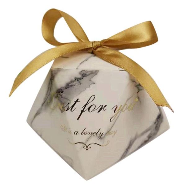 50pcs diamond shape candy gift paper box ribbon wedding birthday party decor wrap
50pcs diamond shape candy gift paper box ribbon wedding birthday party decor wrap