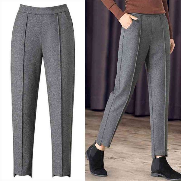 vintage loose warm woolen harem pants women formal office high waist suit pants female fashion winter ankle-length, Black;white
vintage loose warm woolen harem pants women formal office high waist suit pants female fashion winter ankle-length, Black;white