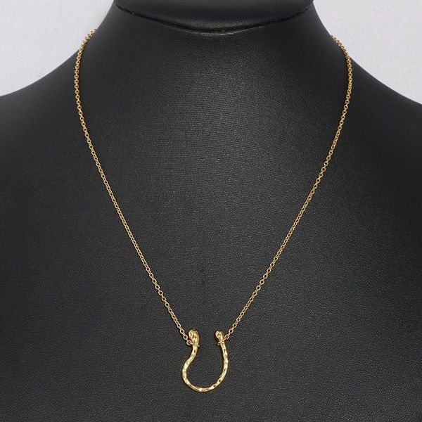 simple letter pendant necklace fashion link chain luxury gold color birthday gift to her necklaces, Silver
simple letter pendant necklace fashion link chain luxury gold color birthday gift to her necklaces, Silver