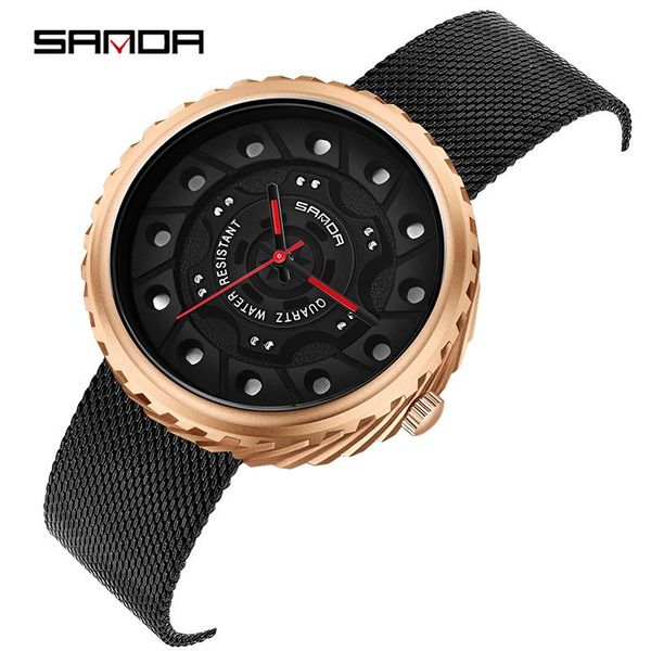 wristwatches sanda luxury watch men brand men's watches ultra thin stainless steel mesh band quartz wristwatch fashion, Slivery;brown
wristwatches sanda luxury watch men brand men's watches ultra thin stainless steel mesh band quartz wristwatch fashion, Slivery;brown