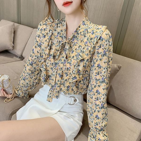 plus size 4xl flowers blouse womens 2021 fashion spring chiffon shirt women long sleeve ol elegant female ladies blusas women's blouse, White
plus size 4xl flowers blouse womens 2021 fashion spring chiffon shirt women long sleeve ol elegant female ladies blusas women's blouse, White