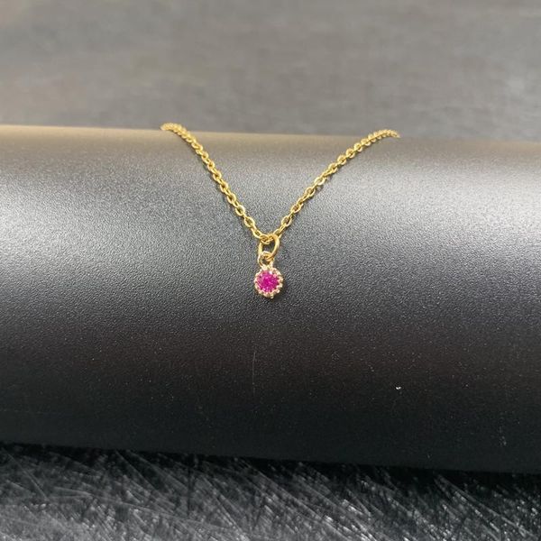 chains fashion simple mini red zircon pendant clavicle chain retro metal round geometric necklace accessories gifts for female, Silver
chains fashion simple mini red zircon pendant clavicle chain retro metal round geometric necklace accessories gifts for female, Silver
