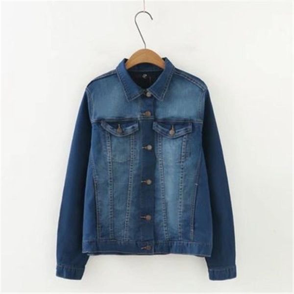 women's jackets large size autumn winter women jeans jacket streetwear coat big loose female outerwear d891, Black;brown
women's jackets large size autumn winter women jeans jacket streetwear coat big loose female outerwear d891, Black;brown