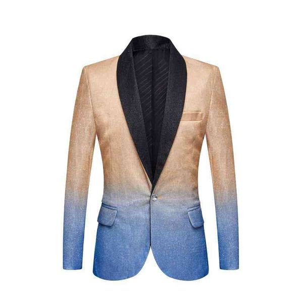 men's suits & blazers 2021 mens gradient color stage performance dress single americanas para hombre de vestir groom wedding bleaz, White;black
men's suits & blazers 2021 mens gradient color stage performance dress single americanas para hombre de vestir groom wedding bleaz, White;black