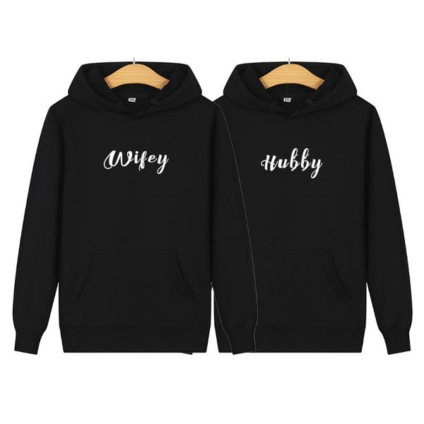 women's hoodies & sweatshirts hubby wifey printed sweatshirt couple women men hoodie lovers casual pullovers tracksuits streetwear cott, Black
women's hoodies & sweatshirts hubby wifey printed sweatshirt couple women men hoodie lovers casual pullovers tracksuits streetwear cott, Black