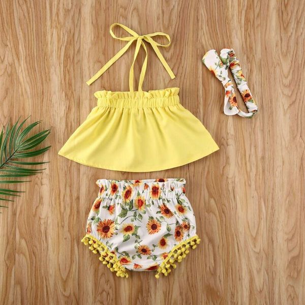 baby & children's 3pcs born infant girl outfits clothes off shoulder shorts headband clothing sets, White
baby & children's 3pcs born infant girl outfits clothes off shoulder shorts headband clothing sets, White
