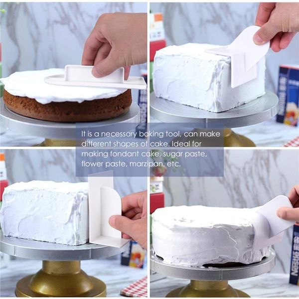 6pcs/set plastic cake smoothing tool dough knife flat edge fondant spatulas baking decorating pastry cutters for diy & tools
6pcs/set plastic cake smoothing tool dough knife flat edge fondant spatulas baking decorating pastry cutters for diy & tools