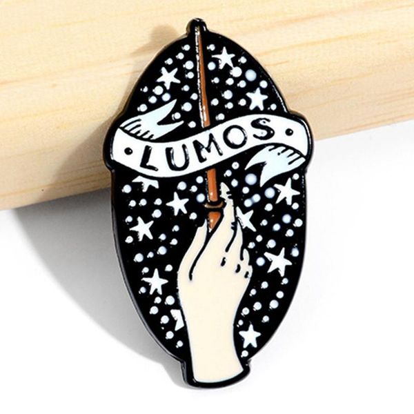 pins, brooches lumos incantation enamel lapel pins wizard fashion magic wand badges black wholesale jewelry gifts for friends, Gray
pins, brooches lumos incantation enamel lapel pins wizard fashion magic wand badges black wholesale jewelry gifts for friends, Gray