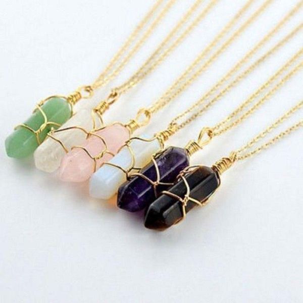 natural stone pendant necklace for women girls lady fashion jewelry necklaces 5colors creative gifts, Silver
natural stone pendant necklace for women girls lady fashion jewelry necklaces 5colors creative gifts, Silver
