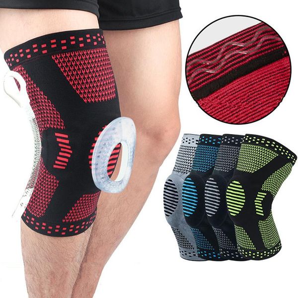 elbow & knee pads 1pc outdoor protector brace silicone spring pad basketball knitted compression elastic sleeve support sports, Black;gray
elbow & knee pads 1pc outdoor protector brace silicone spring pad basketball knitted compression elastic sleeve support sports, Black;gray