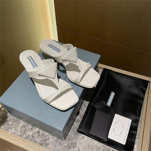 slippers 2021 women slide brushed leather high-heeled thong sandals loafers scuffs shoes, Black
slippers 2021 women slide brushed leather high-heeled thong sandals loafers scuffs shoes, Black