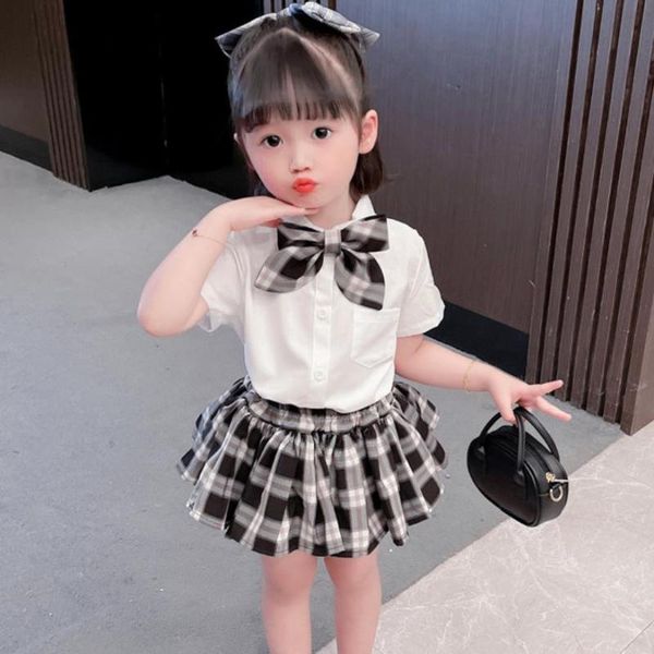 clothing sets summer spanish lolita short sleeve shirt+plaid skirts birthday party easter eid dress for girls vestidos a300, White
clothing sets summer spanish lolita short sleeve shirt+plaid skirts birthday party easter eid dress for girls vestidos a300, White