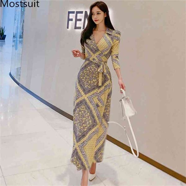 arrival yellow korean printed long maxi dress women 3/4 sleeve v-neck lace-up belt office fashion party dresses vestido 210513, Black;gray
arrival yellow korean printed long maxi dress women 3/4 sleeve v-neck lace-up belt office fashion party dresses vestido 210513, Black;gray