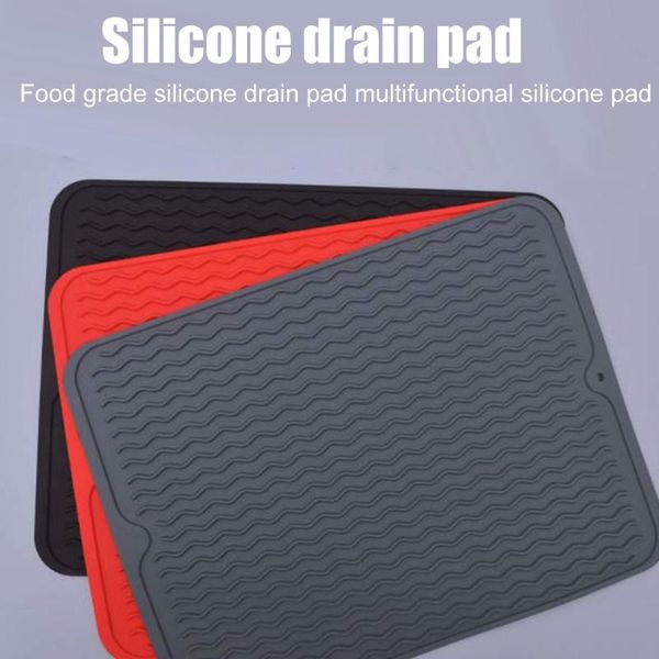 mats & pads dish drying mat silicone kitchen drainer 40x30cm heat resistant pad for countertableware
mats & pads dish drying mat silicone kitchen drainer 40x30cm heat resistant pad for countertableware