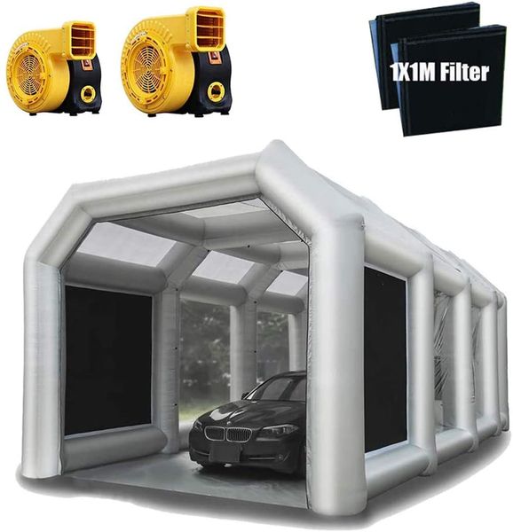 to door various sizes 5m-12m small inflatable spray paint booth blow up car truck painting tent garage for sale, Black;white
to door various sizes 5m-12m small inflatable spray paint booth blow up car truck painting tent garage for sale, Black;white