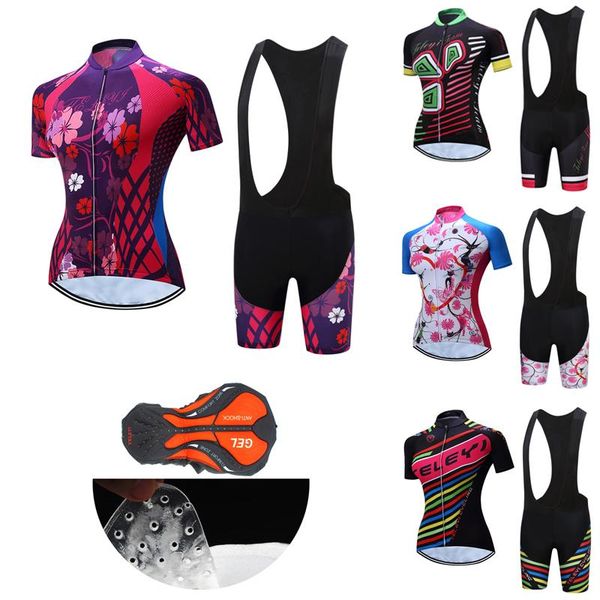 fashion bicycle clothing women bib gel shorts summer cycling jersey set female kit dress road bike clothes mtb suit uniform racing sets, Black;blue
fashion bicycle clothing women bib gel shorts summer cycling jersey set female kit dress road bike clothes mtb suit uniform racing sets, Black;blue