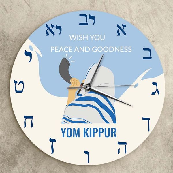 wall clocks yom kippur day hebrew clock of atonement judaism religion art israel holiday jews people living room home decor
wall clocks yom kippur day hebrew clock of atonement judaism religion art israel holiday jews people living room home decor