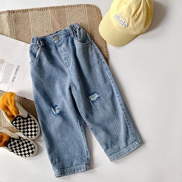 boys girls jeans kids trousers spring summer denim blue ripped jean baby fashion all match bottoms
boys girls jeans kids trousers spring summer denim blue ripped jean baby fashion all match bottoms