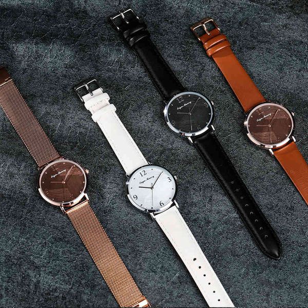 waterproof quartz watch women men simple japanese movement stainless steel, Slivery;brown
waterproof quartz watch women men simple japanese movement stainless steel, Slivery;brown