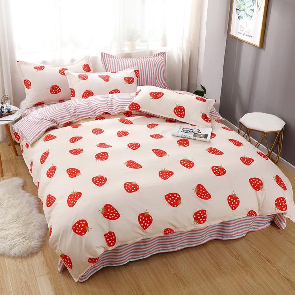 bedding sets cute strawberry quilt cover pillowcase bed sheets luxury duvet twin full king kids pink bedclothes
bedding sets cute strawberry quilt cover pillowcase bed sheets luxury duvet twin full king kids pink bedclothes