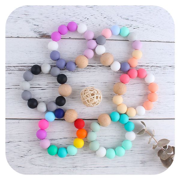 silicone teethe bead baby infant kids teether diy wood cartoon ring feeding bottle soother pacifier chew toy
silicone teethe bead baby infant kids teether diy wood cartoon ring feeding bottle soother pacifier chew toy