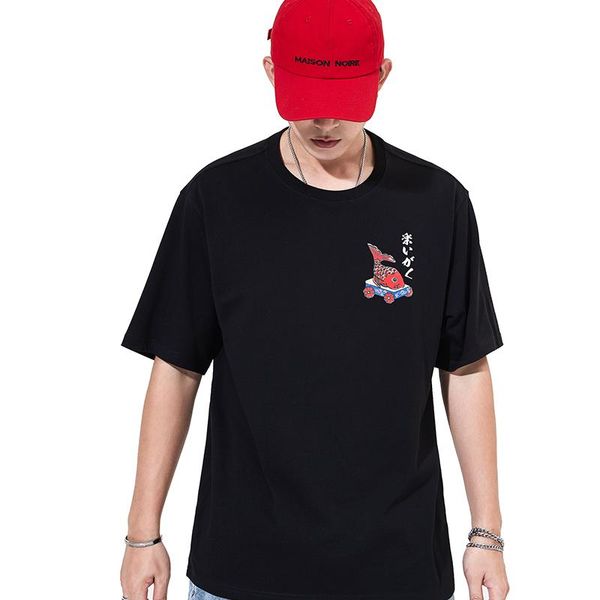men's t-shirts the summer style of 2021 is logo printed short-sleeved t-shirt, White;black
men's t-shirts the summer style of 2021 is logo printed short-sleeved t-shirt, White;black