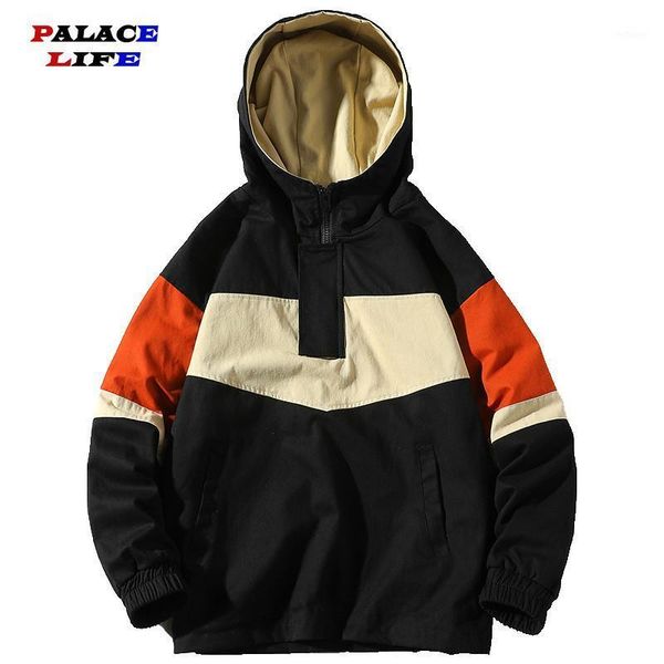 streetwear casual men jacket 2021 spring mens bomber coat hooded windbreaker male outwear men's jackets, Black;brown
streetwear casual men jacket 2021 spring mens bomber coat hooded windbreaker male outwear men's jackets, Black;brown