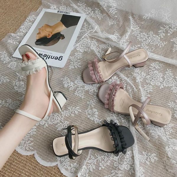 open toe clear heels fashion womens shoes 2021 beige heeled sandals espadrilles platform buckle strap all-match med peep luxury, Black
open toe clear heels fashion womens shoes 2021 beige heeled sandals espadrilles platform buckle strap all-match med peep luxury, Black