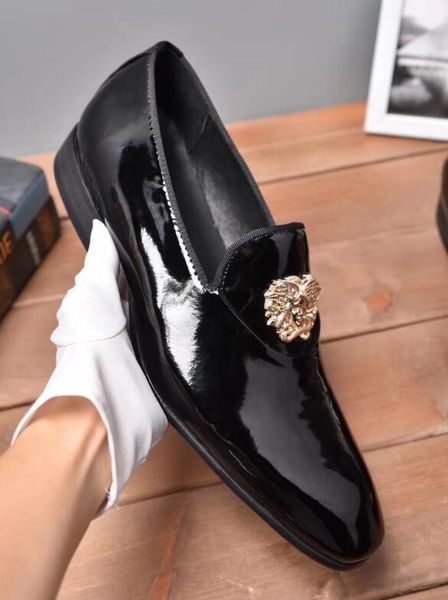 new black genuine leather men handmade loafers fashion wedding and prom men dress shoes
new black genuine leather men handmade loafers fashion wedding and prom men dress shoes