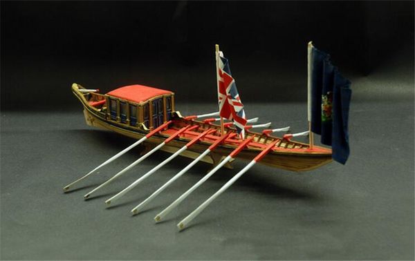 Free Shipping Thick material British Royal Navy model HMS Barge 1832 1/48 British wooden Ship Assembly kit
Free Shipping Thick material British Royal Navy model HMS Barge 1832 1/48 British wooden Ship Assembly kit