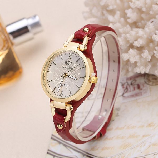 Fashion Brand Casual Quartz Watches Women Rivet Thin Leather Strap Wrist Watches Ladies Gold Wristwatch Online Relogio
Fashion Brand Casual Quartz Watches Women Rivet Thin Leather Strap Wrist Watches Ladies Gold Wristwatch Online Relogio