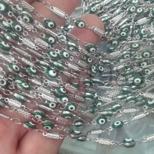 green embossing welded chain stainless steel jewelry chain epoxy eye design accessories diy necklace barcelet costume design, Silver
green embossing welded chain stainless steel jewelry chain epoxy eye design accessories diy necklace barcelet costume design, Silver