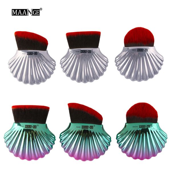 maange professional shell foundation makeup brush powder concealer eyeshadow blush contour cosmetic beauty make up tools
maange professional shell foundation makeup brush powder concealer eyeshadow blush contour cosmetic beauty make up tools