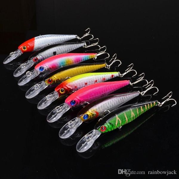 freshwater minnow laser fishing lure 9.36g 10cm plastic crankbait bass pesca wobbler isca artificial hard bait 
freshwater minnow laser fishing lure 9.36g 10cm plastic crankbait bass pesca wobbler isca artificial hard bait