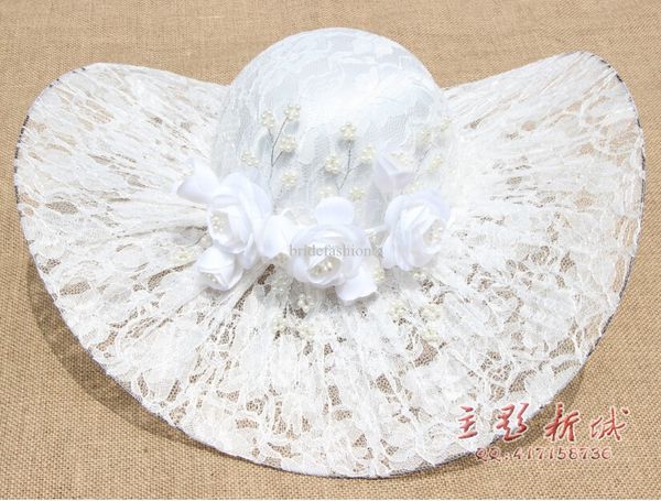 white or red lace bridal hats with pearl handmade flower glamorous wedding accessories new arrival
white or red lace bridal hats with pearl handmade flower glamorous wedding accessories new arrival