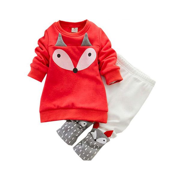 cute baby kids pants set lovely fox head pattern clothes set for 1-3yrs child infant boys girls outerwear clothes set, White
cute baby kids pants set lovely fox head pattern clothes set for 1-3yrs child infant boys girls outerwear clothes set, White