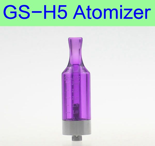 3.0 ml GS-H5 Atomizer coils replaceable clearomizer eGo electronic cigarette standard thread vaporizer for Ego-T Battery
3.0 ml GS-H5 Atomizer coils replaceable clearomizer eGo electronic cigarette standard thread vaporizer for Ego-T Battery