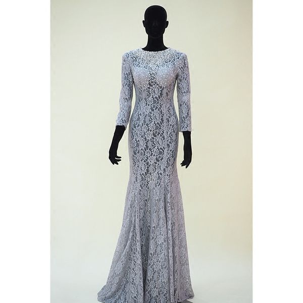 jewel neck lace mermaid evening dresses 2018 3/4 long sleeves prom dresses sweep train formal dresses party elegant, Black;red
jewel neck lace mermaid evening dresses 2018 3/4 long sleeves prom dresses sweep train formal dresses party elegant, Black;red