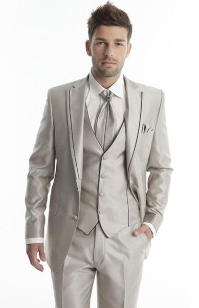 new design slim fit khaki groom tuxedos notched lapel men's wedding dresses prom clothing (jacket+pants+tie+vest) 802, Black;gray
new design slim fit khaki groom tuxedos notched lapel men's wedding dresses prom clothing (jacket+pants+tie+vest) 802, Black;gray