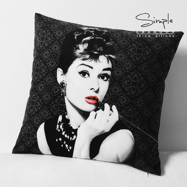wholesale-audrey hepburn pillow cover creative black audrey hepburn short plush velvet throw pillow case pillowcase high quality
wholesale-audrey hepburn pillow cover creative black audrey hepburn short plush velvet throw pillow case pillowcase high quality