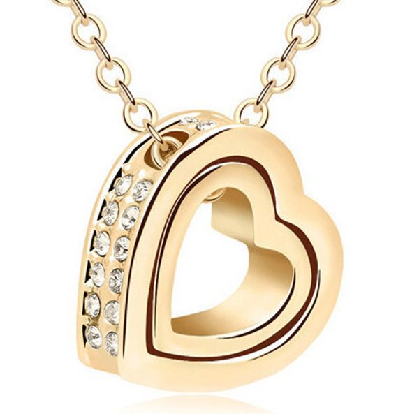 austrian crystal diamonds double heart pendant statement necklace fashion class women heart lovers swarovski elements jewelry
austrian crystal diamonds double heart pendant statement necklace fashion class women heart lovers swarovski elements jewelry